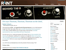 Tablet Screenshot of blog.r4nt.com